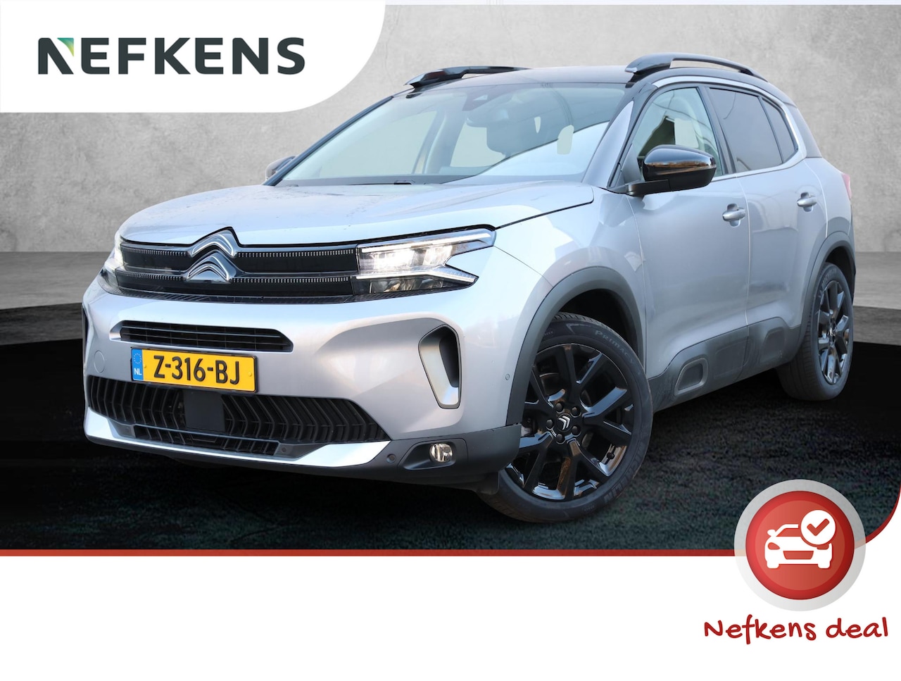Citroën C5 Aircross - 136pk Hybrid ë-Series (1ste eig./Camera/Climate/Adapt.Cruise/TwoTone/19"LMV/FULL LED) - AutoWereld.nl