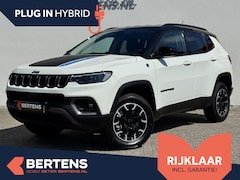 Jeep Compass - 4xe 240 Plug-in Hybrid Electric Trailhawk | Apple Carplay | Lederen bekleding | Meer foto'