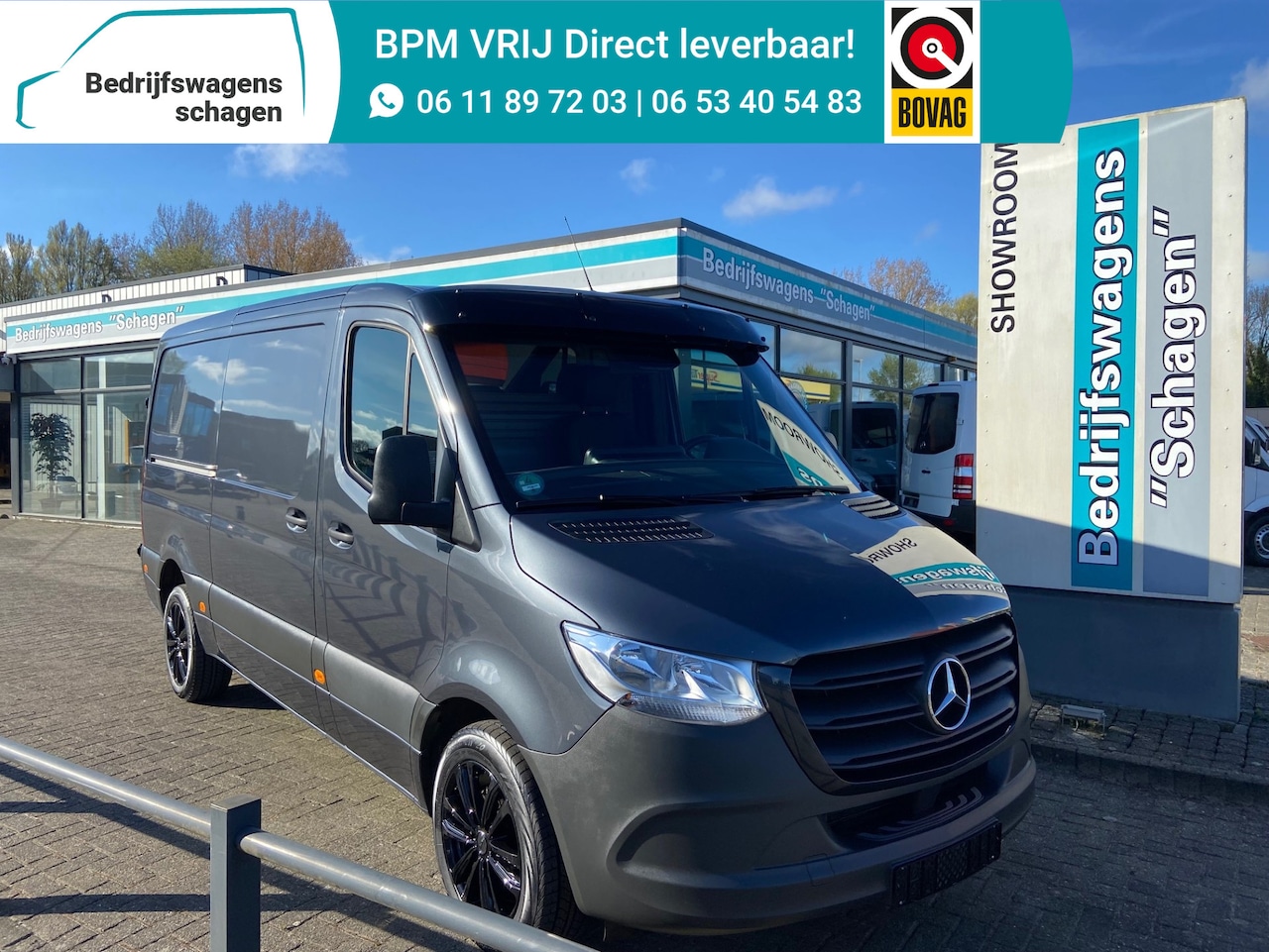 Mercedes-Benz Sprinter - 317 CDI L2H1 E6 | RWD | 2x Schuifdeur | 3500KG AHW | 2x Gev. Stoel - AutoWereld.nl