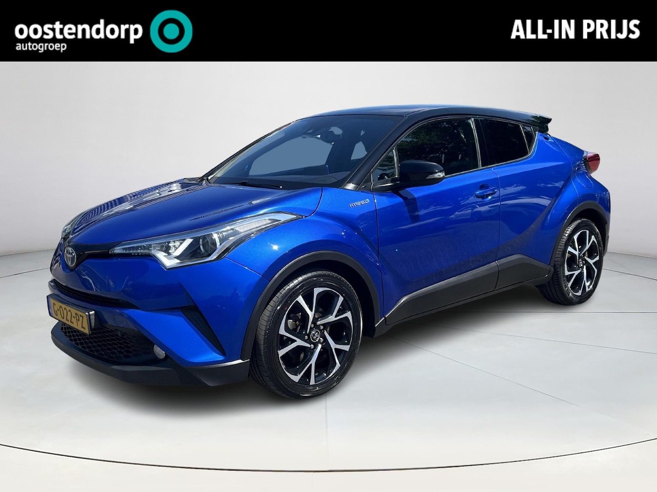 Toyota C-HR - 1.8 Hybrid Bi-Tone | Navigatie | Stoelverwarming | 18 inch LM-velgen | Parkeercamera | - AutoWereld.nl