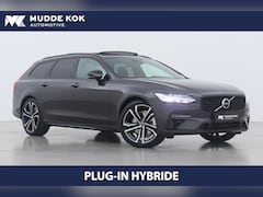 Volvo V90 - T6 Plug-in hybrid Ultra Dark | Bowers&Wilkins | Luchtvering Achter | Head-Up | ACC | Panor