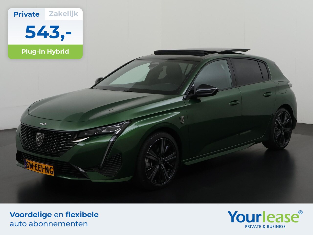 Peugeot 308 - 1.6 Plug-in HYbrid 225 GT Pack | All-in 543,- Private Lease | Zondag Open! - AutoWereld.nl