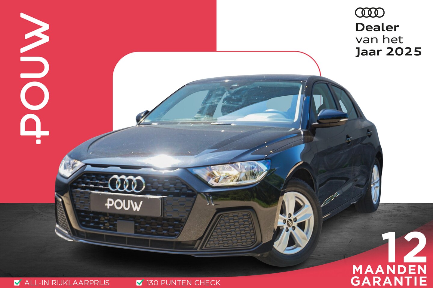 Audi A1 Sportback - 25 TFSI-95pk Pro Line | Smartphone Interface | 17 inch LMV |  Cruise Control - AutoWereld.nl