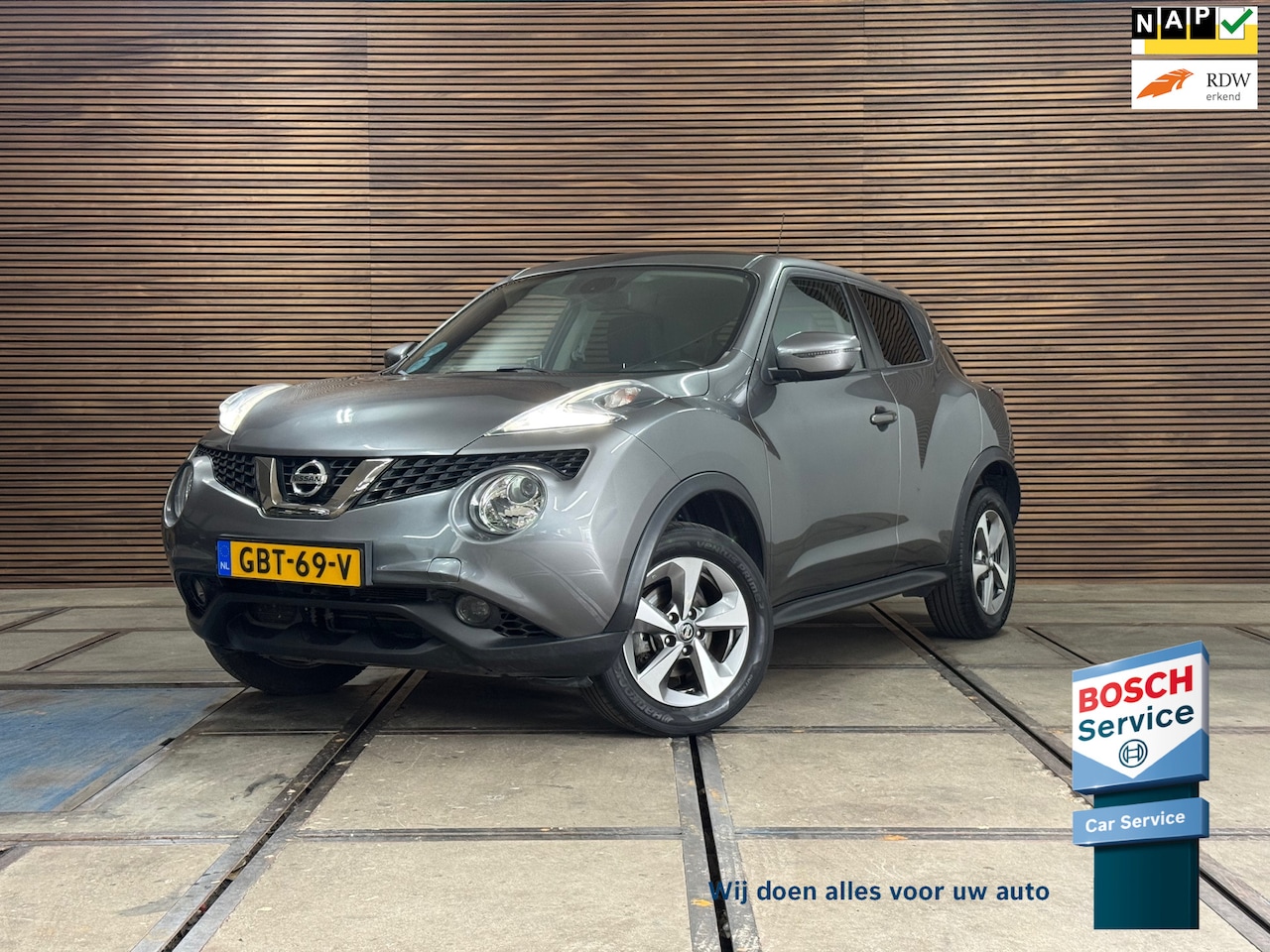 Nissan Juke - 1.2 DIG-T S/S Visia NAVI/CAMERA/CLIMATE/PARK PILOT/BLUETOOTH/GETINT GLAS - AutoWereld.nl