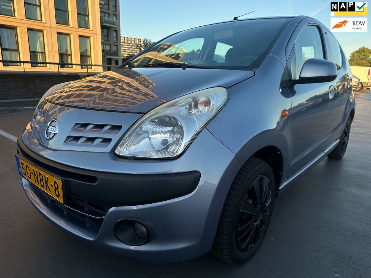 Nissan Pixo - 1.0 Acenta Automaat Elektrisch Ramen Afstandbediening Bluetooth - AutoWereld.nl