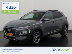 Hyundai Kona - 1.6 GDI HEV Fashion | All-in 433, - Private Lease | Zondag Open