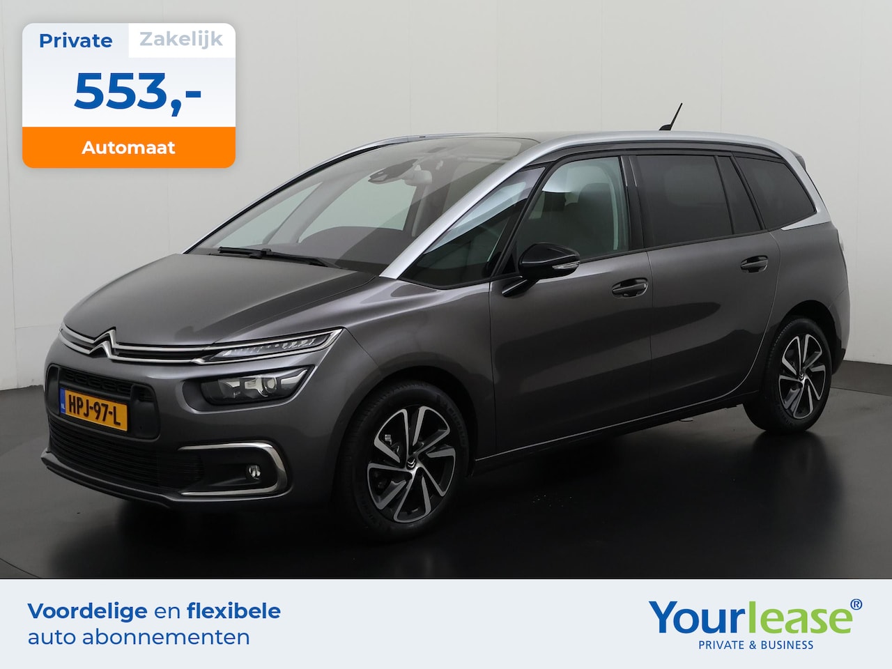 Citroën Grand C4 SpaceTourer - 1.2 PureTech Shine Automaat 7-Persoons | All-in 553,- Private Lease | Zondag Open! - AutoWereld.nl
