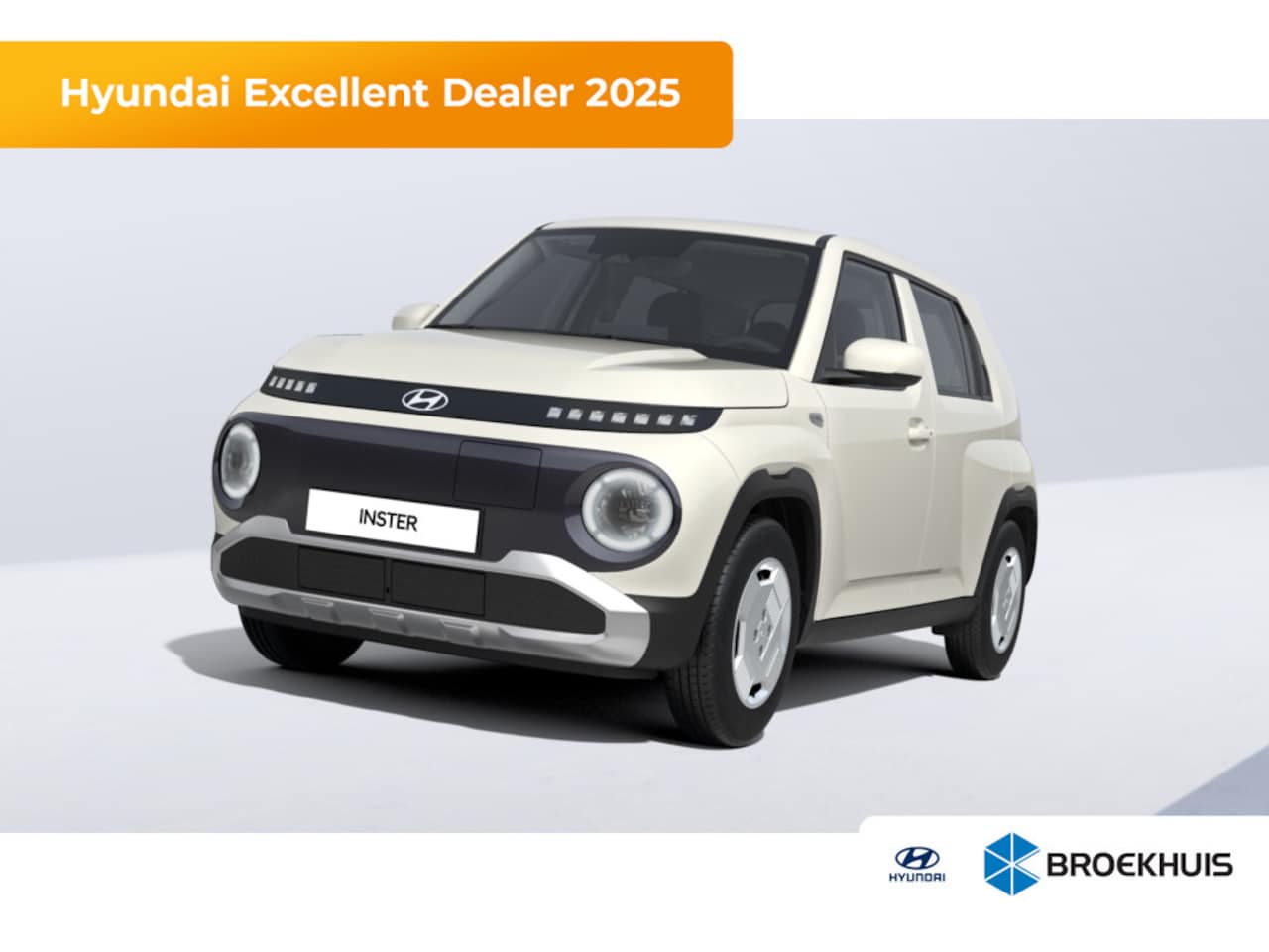 Hyundai Inster - E-Motion Vanaf € 293,- p/m Private Lease | € 2500,- korting !! | 15-inch stalen velgen met - AutoWereld.nl