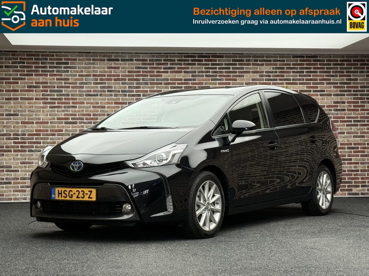 Toyota Prius - 1.8 Dynamic 7PERSOONS LEDER CAMERA 7P NAVIGATIE - AutoWereld.nl