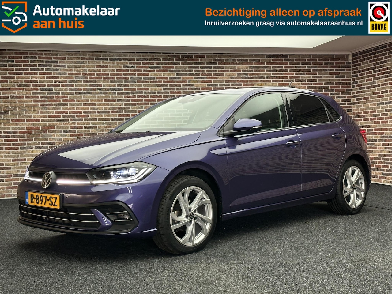 Volkswagen Polo - 1.0TSI 95PK Highline|IQ Light|CarPlay|Virtual|ACC| Camera| - AutoWereld.nl