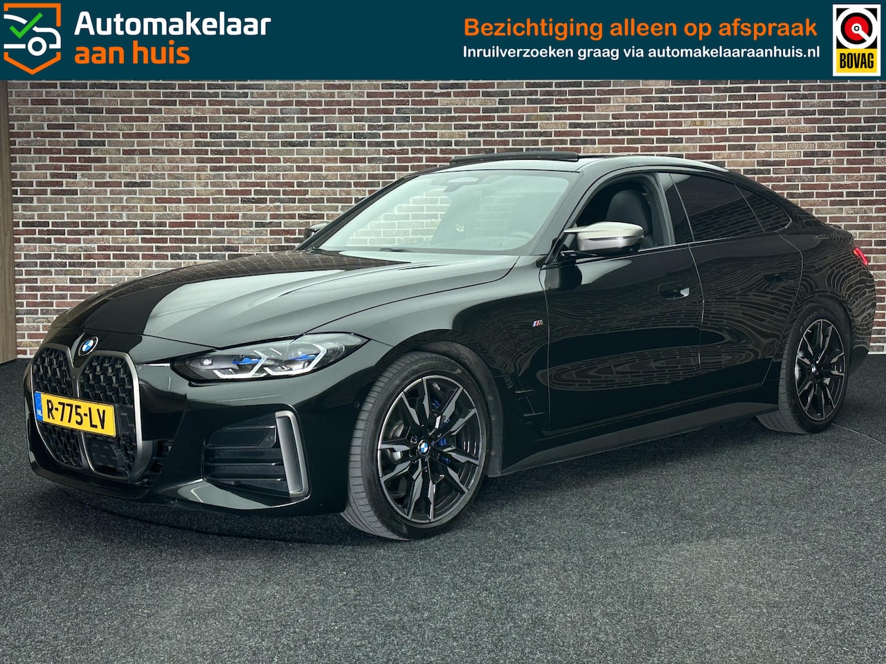 BMW 4-serie Gran Coupé - M440i xDrive High Executive Open Dak Head Dealer M stoelen - AutoWereld.nl