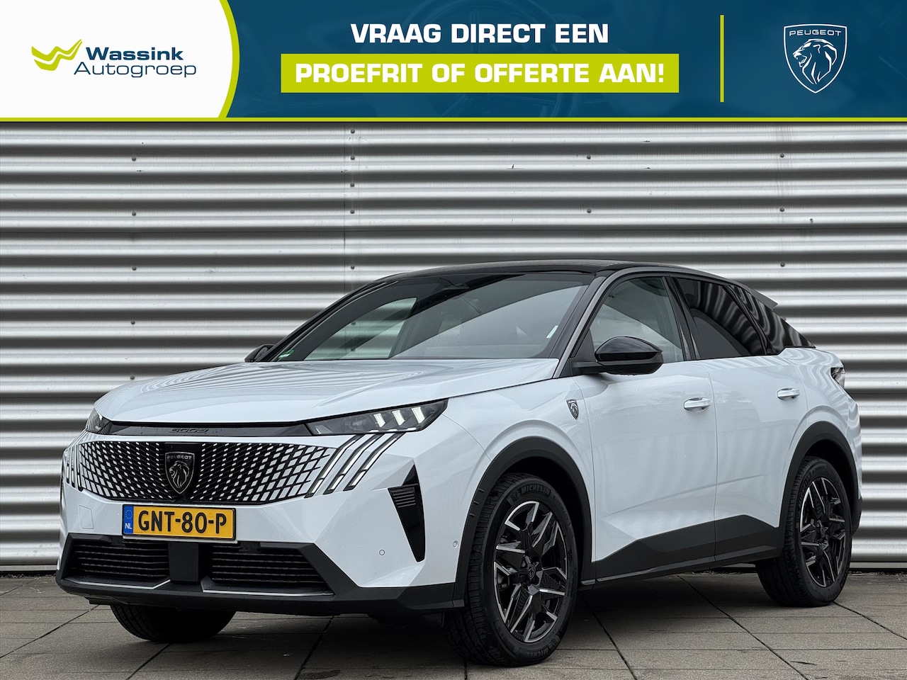 Peugeot 3008 - 1.2 HYBRID 136pk e-DCS6 GT | 360 Camera | Adaptive Cruise Control | Drive Assist - AutoWereld.nl