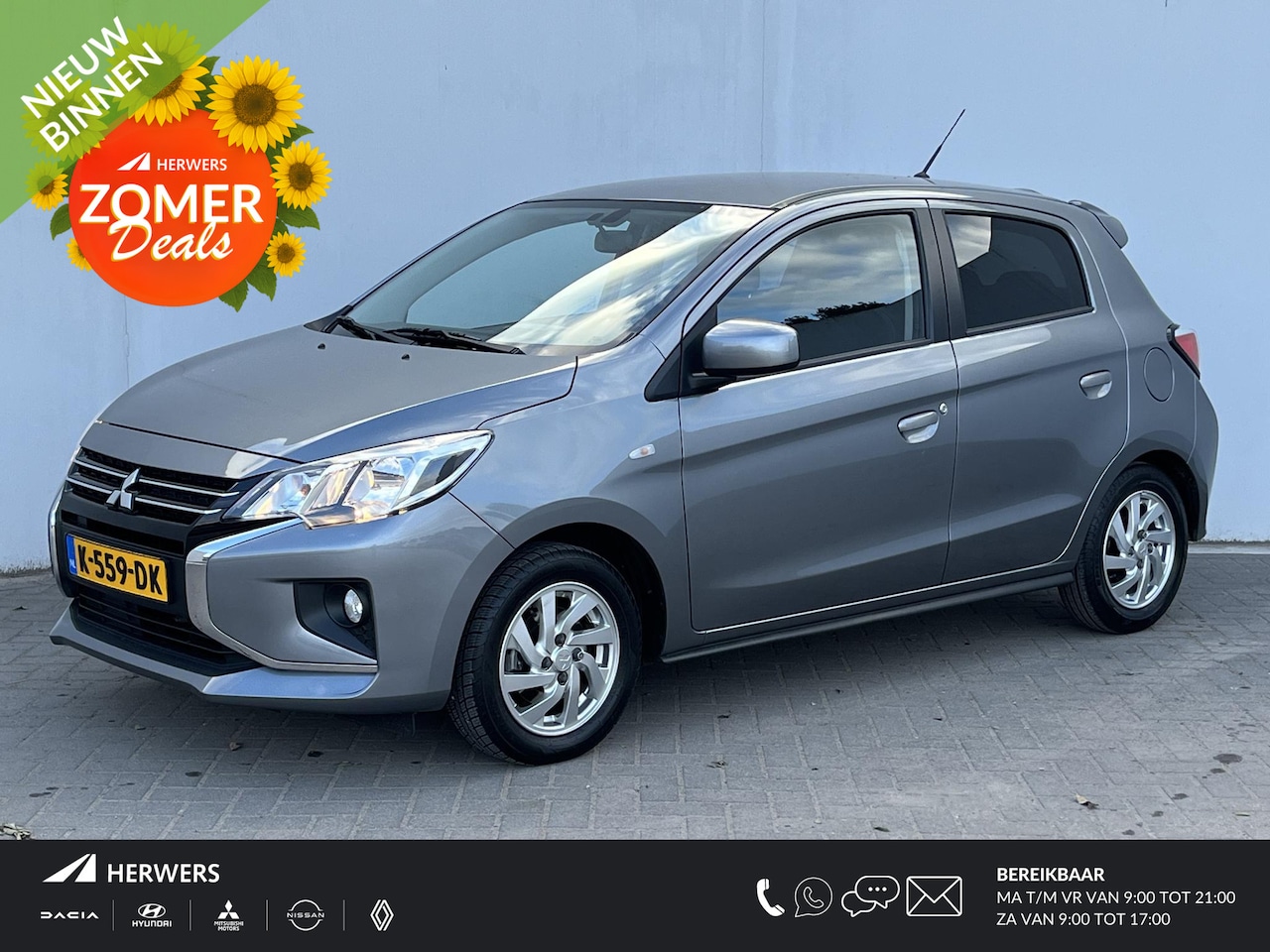 Mitsubishi Space Star - 1.2 Active / 100% Dealeronderhouden / Navigatie via Apple Carplay & Android Auto / Cruise - AutoWereld.nl