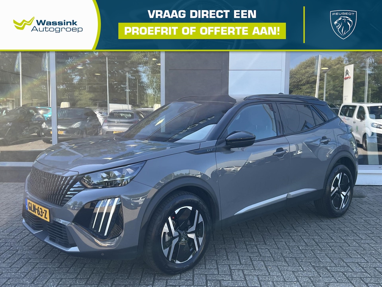 Peugeot 2008 - 1.2 Hybrid 145pk e-DCS6 GT | Navigatie | Camera | Parkeersensoren | Apple Carplay | Androi - AutoWereld.nl