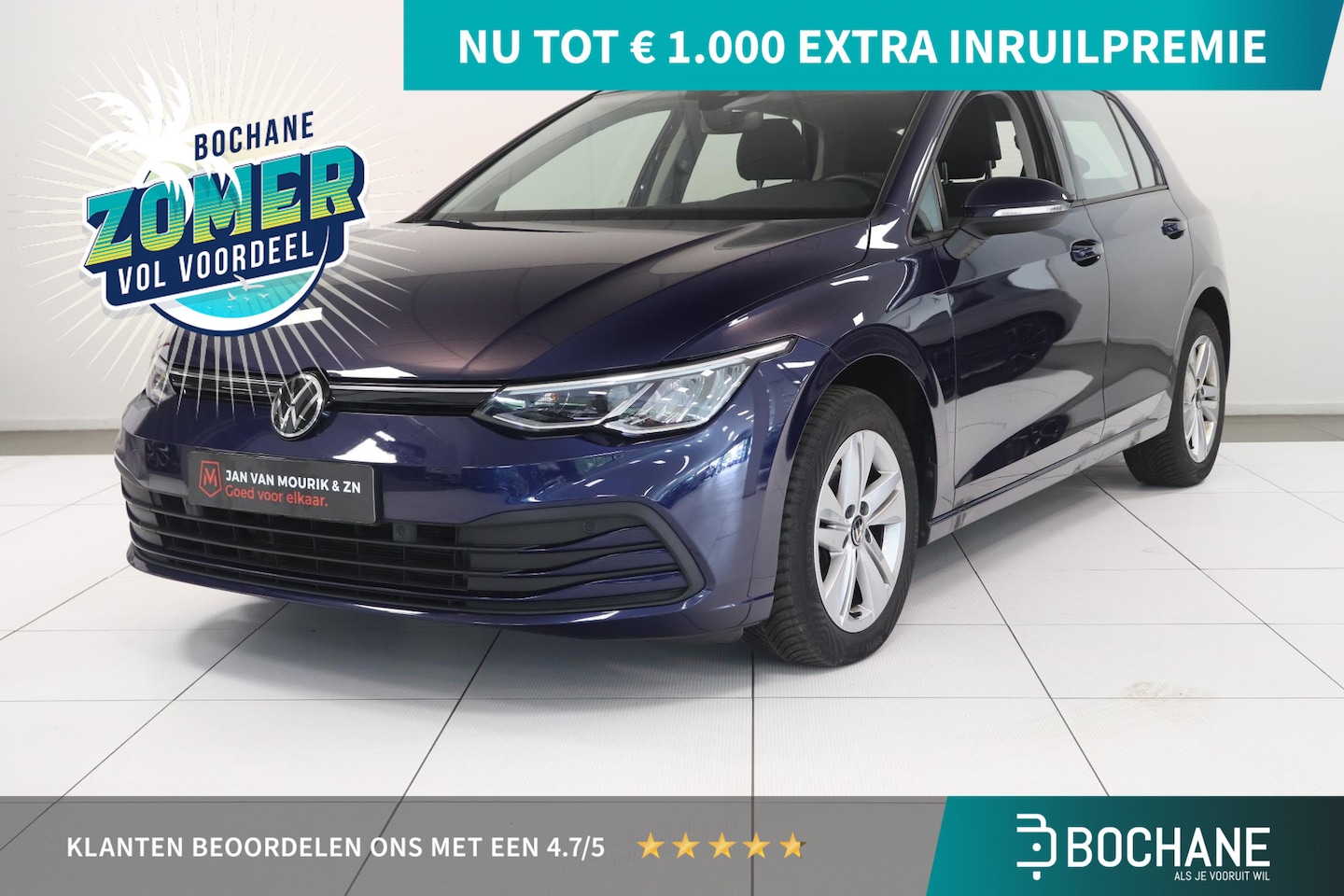 Volkswagen Golf - 1.0 TSI Life | Camera | Adaptieve cruise control | Navigatie | LED | Climatronic | - AutoWereld.nl