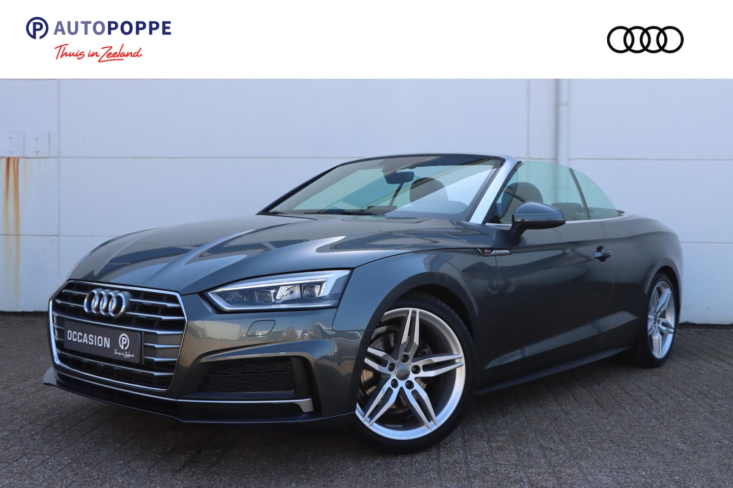 Audi A5 Cabriolet - 2.0 TFSI MHEV Sport S Line Edition 190pk S-Tronic - AutoWereld.nl