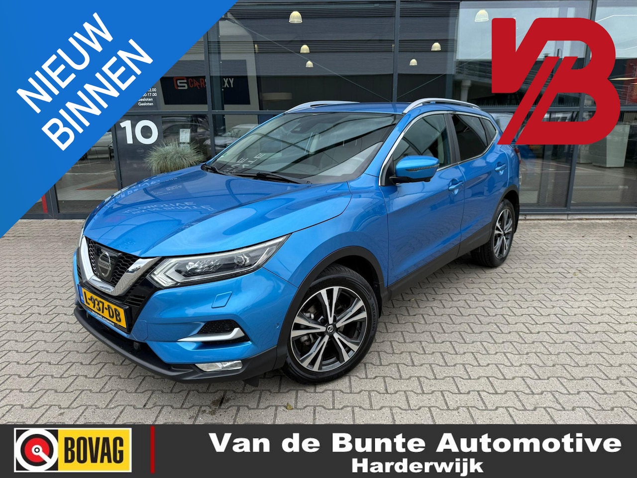 Nissan Qashqai - 1.2 Tekna *Stoelverwarming & 360 Camera* - AutoWereld.nl