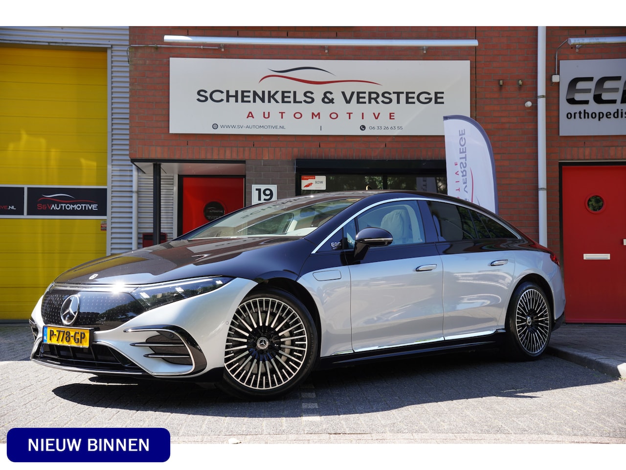 Mercedes-Benz EQS - 580 AMG / Maybach / 4 Wheel Steering / First Edition . - AutoWereld.nl
