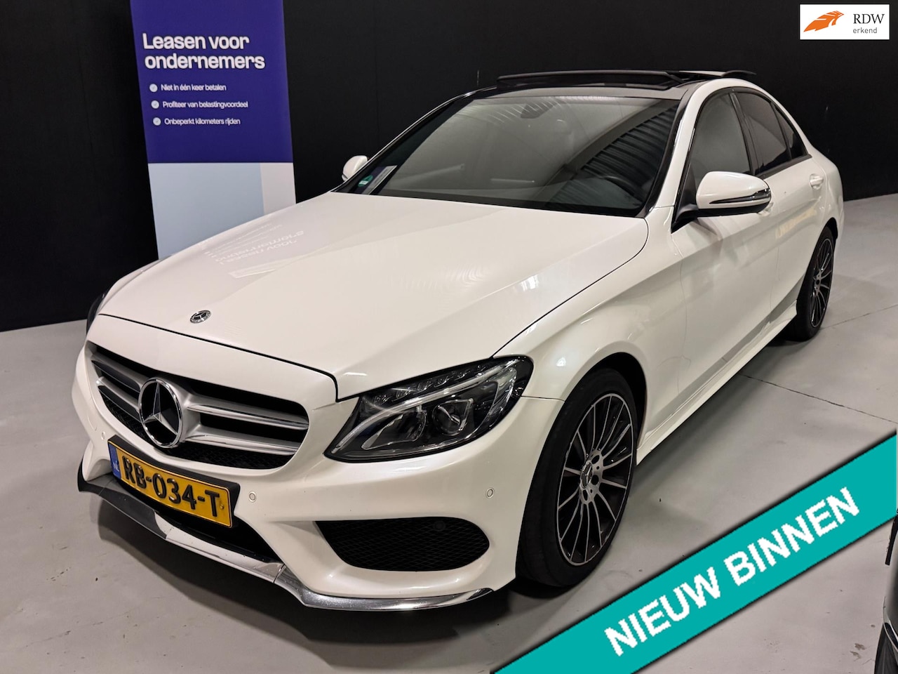 Mercedes-Benz C-klasse - 180 AMG PANORAMA KEYLESS CAMERA ! Inruil mogelijk - AutoWereld.nl