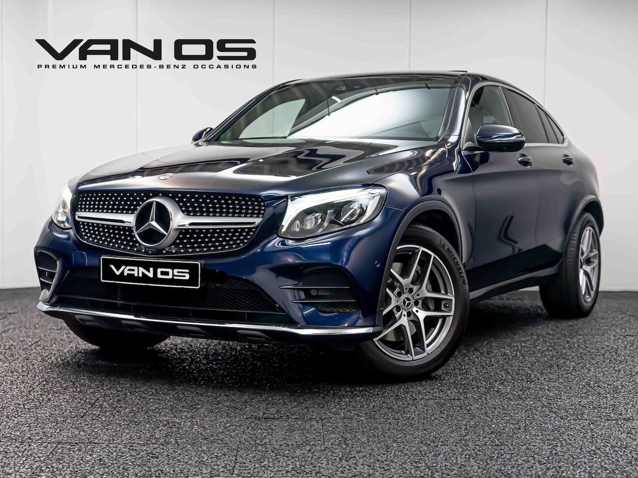Mercedes-Benz GLC-klasse Coupé - GLC 350 d 4MATIC AMG Line | Trekhaak | Burmester - AutoWereld.nl