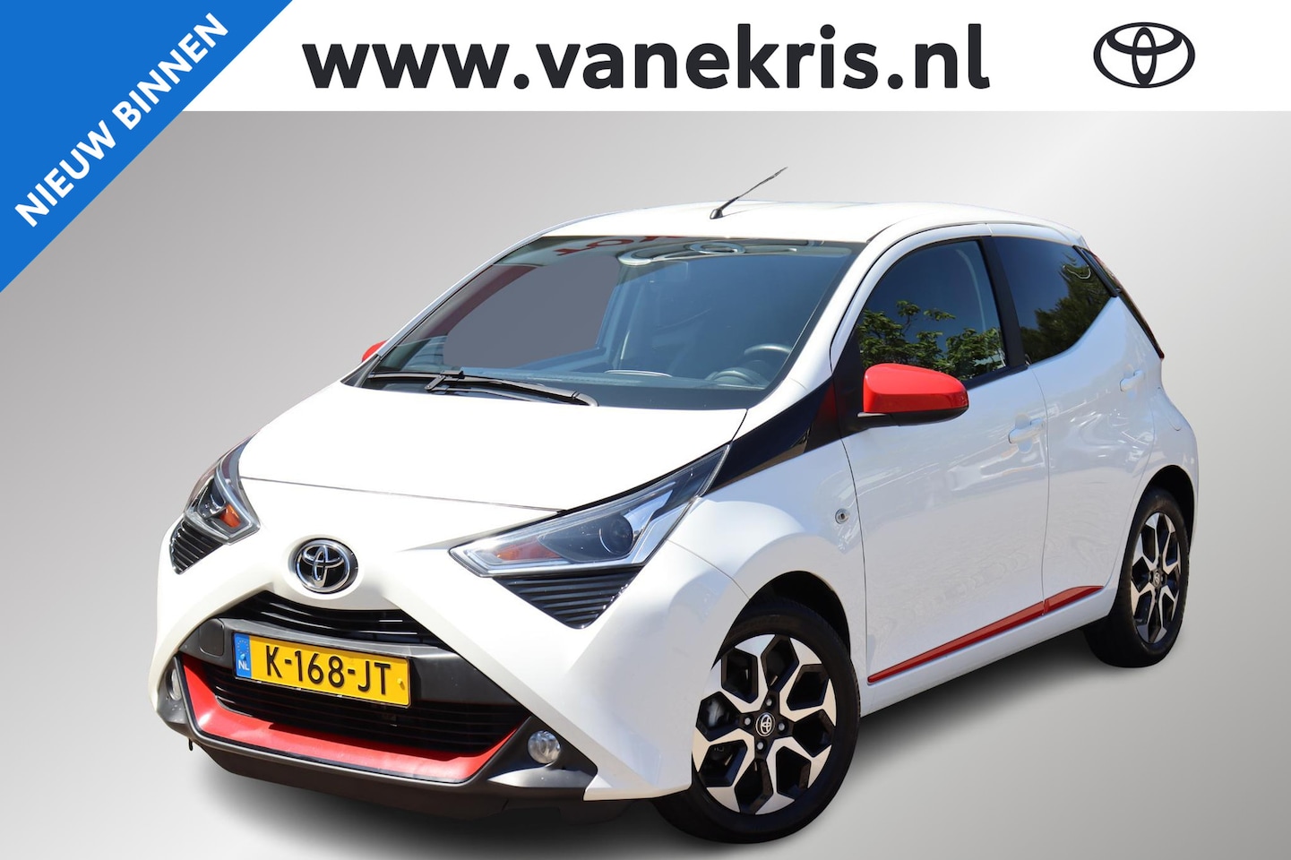 Toyota Aygo - 1.0 VVT-i x-joy 1.0 VVT-i x-joy, Red Pack, Carplay - AutoWereld.nl