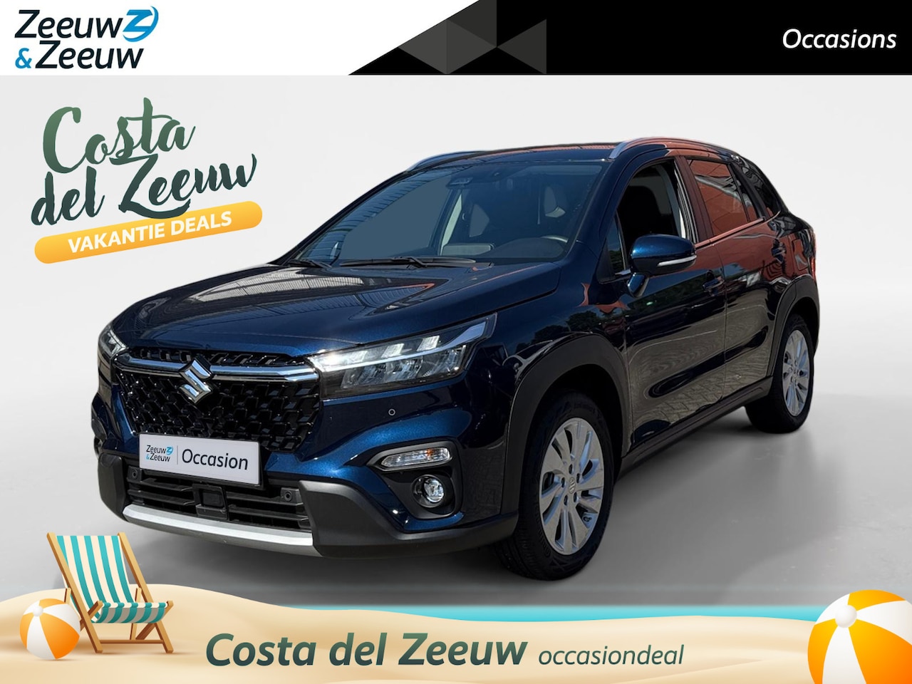 Suzuki S-Cross - 1.5 Hybrid Select | Automaat | Apple Carplay/Android Auto | ACC | Climate Control | LMV | - AutoWereld.nl