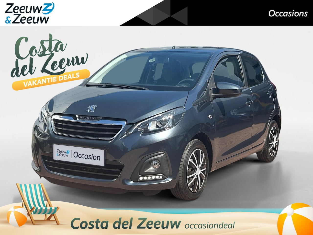 Peugeot 108 - 1.0 e-VTi Active |  Airco | Bluetooth | Automatische Raambediening | Radio | 12 Maanden BO - AutoWereld.nl