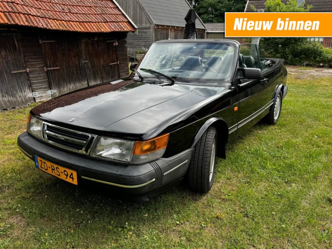 Saab 900 Cabrio - cabriolet youngtimer topstaat - AutoWereld.nl