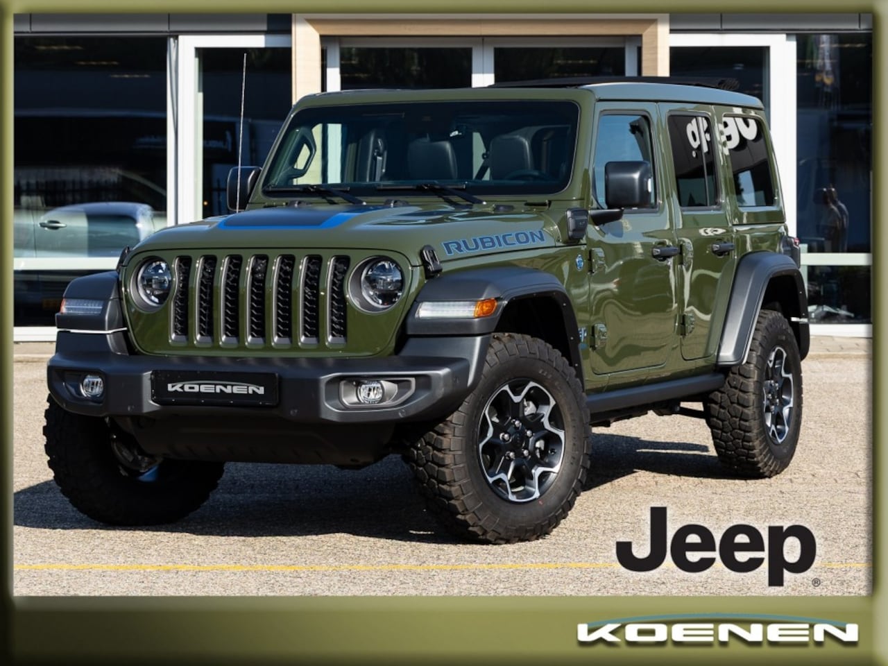 Jeep Wrangler - 4xE Rubicon 4wd Auto. My Sky One Touch Softtop / Adaptive Cruise - AutoWereld.nl