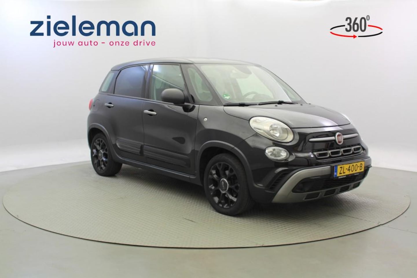 Fiat 500 L - 0.9 TwinAir BlackLine CityCross - Carplay, Trekhaak - AutoWereld.nl