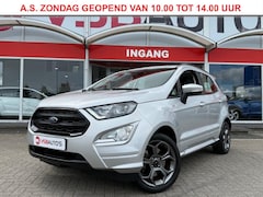 Ford EcoSport - 1.0 ECOBOOST 125PK ST-LINE HALF-LEER NAVI TREKHAAK AIRCO LMV PDC