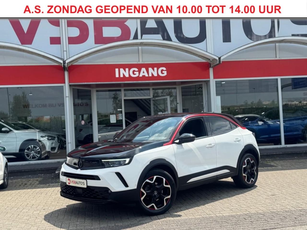 Opel Mokka - 1.2 TURBO GS-LINE AUT. NAVI LED CAMERA CARPLAY AIRCO - AutoWereld.nl