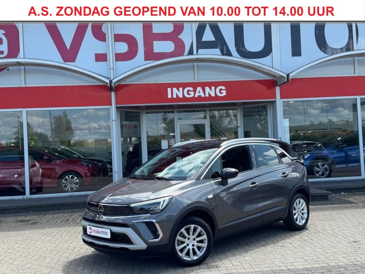 Opel Crossland - 1.2 TURBO 110PK FACELIFT LED NAVI CARPLAY AIRCO LMV PDC - AutoWereld.nl