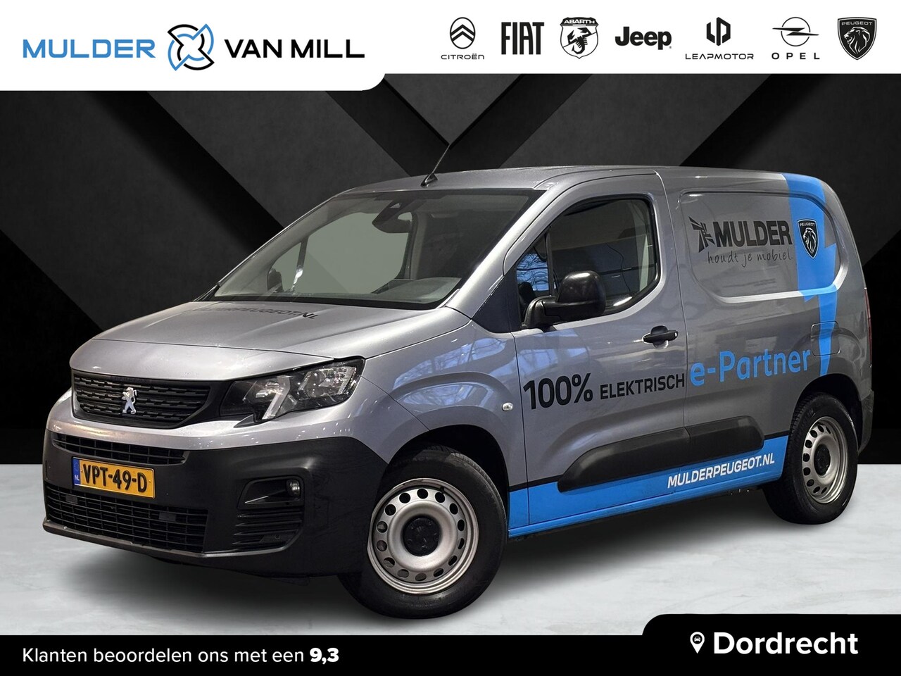 Peugeot e-Partner - GB L1 Premium 50kWh 136pk AUTOMAAT | 3-ZITS | NAVI | AIRBAGPAKKET | PARKEERHULP V+A | DAB+ - AutoWereld.nl