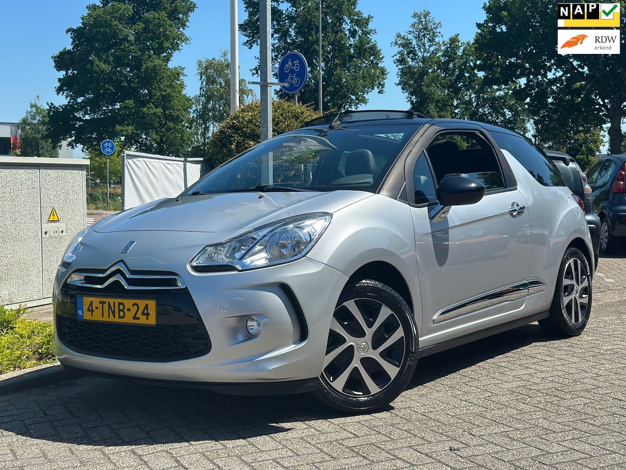 Citroën DS3 Cabrio - 1.2 VTi Chic 1e eigenaar 9.329KM nap NIEUWSTAAT - AutoWereld.nl