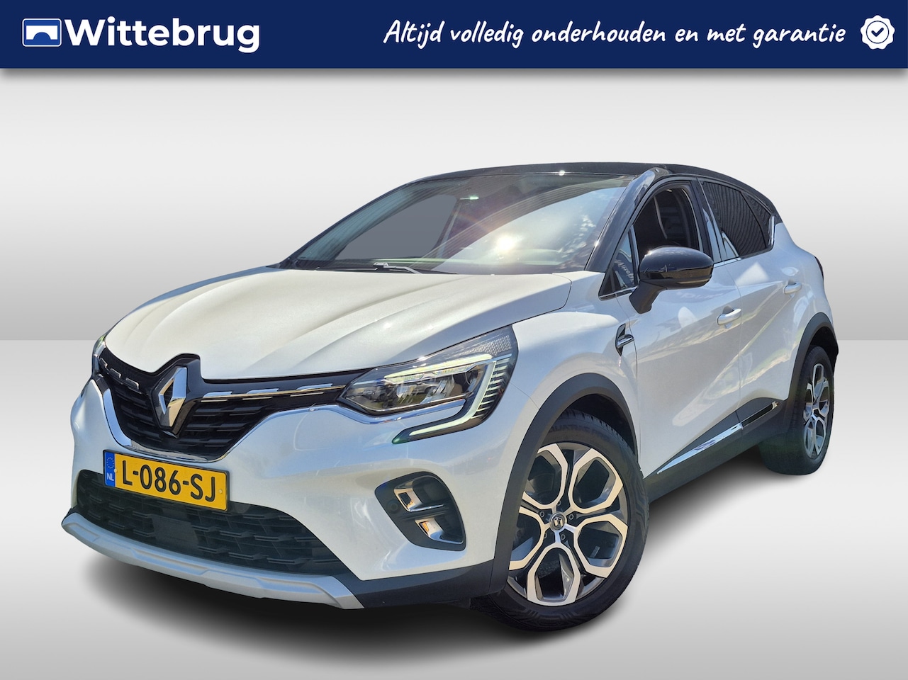 Renault Captur - 1.3 TCe 130 Edition One | 18" Velgen | Camera | 9,3" EasyLink Navigatie | Parelmoer Wit me - AutoWereld.nl