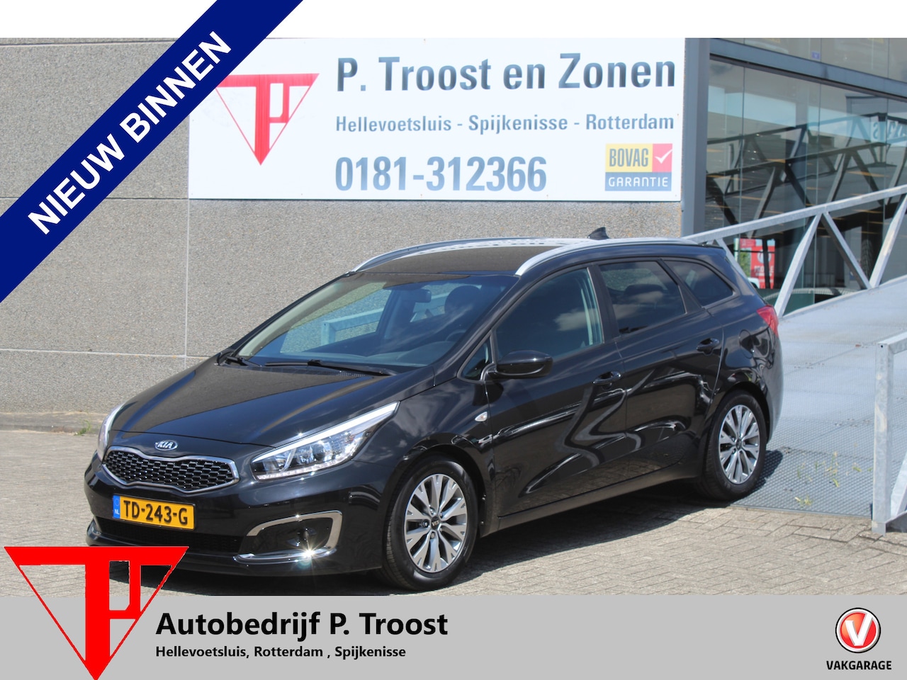 Kia Cee'd Sportswagon - 1.0 T-GDi Design Edition Navigatie/Climate control/Cruise control/Achteruitrijcamera/Apple - AutoWereld.nl