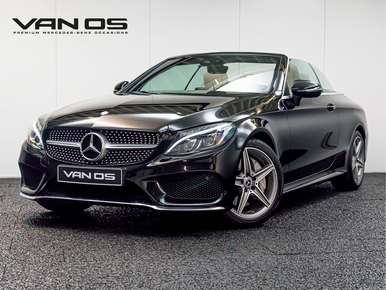 Mercedes-Benz C-klasse Cabrio - C 300 AMG Line | Leder beige | Zeer mooi - AutoWereld.nl