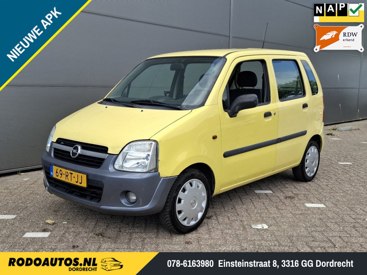 Opel Agila - 1.0-12V Flexx 5D Hoge Instap Nw APK - AutoWereld.nl