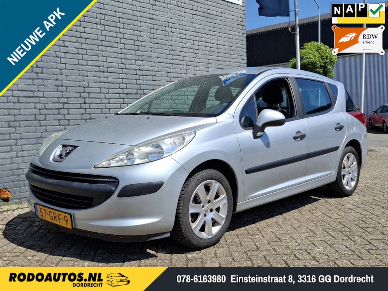 Peugeot 207 SW - 1.4 8v XR Airco (Geen Vti) Nieuwe APK - AutoWereld.nl