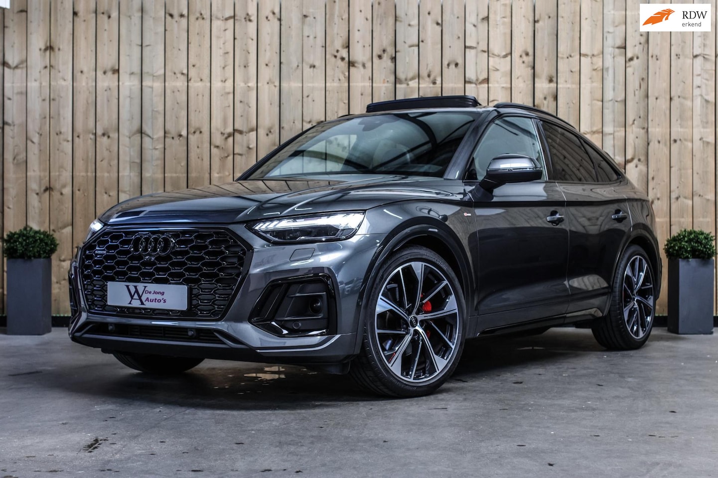 Audi Q5 Sportback - 45 TFSI S-Line *Pano*S-Stoelen*B&O*360 Camera*Massage* - AutoWereld.nl