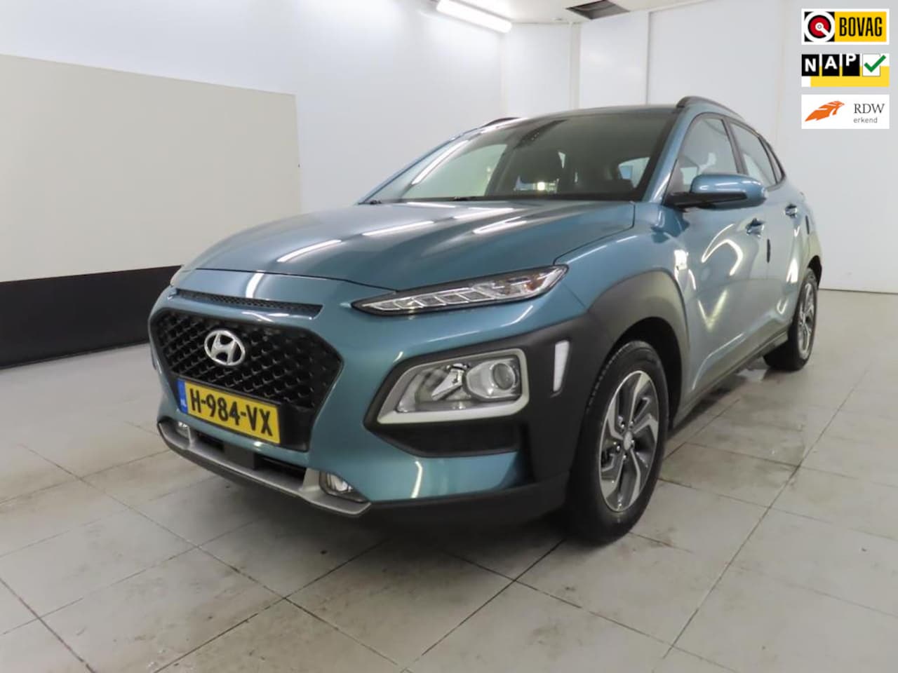 Hyundai Kona - 1.6 GDI HEV Comfort+breed-navigatie+camera+airco&ecc+trekhaak = ORIG/NL 44DKM !! - AutoWereld.nl