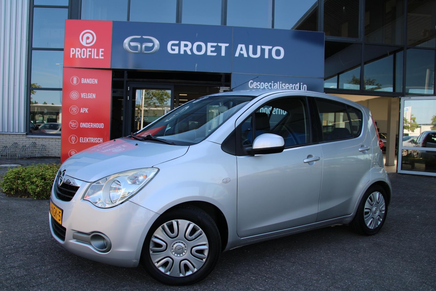 Opel Agila - 1.0 Edition LPG-G3 af fabriek met Airco en nieuwe APK - AutoWereld.nl