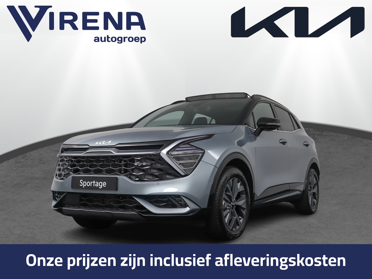 Kia Sportage - 1.6 T-GDi Hybrid GT-PlusLine Inclusief inruilpremie! Stoelventilatie - Schuif-/ Kanteldak - AutoWereld.nl