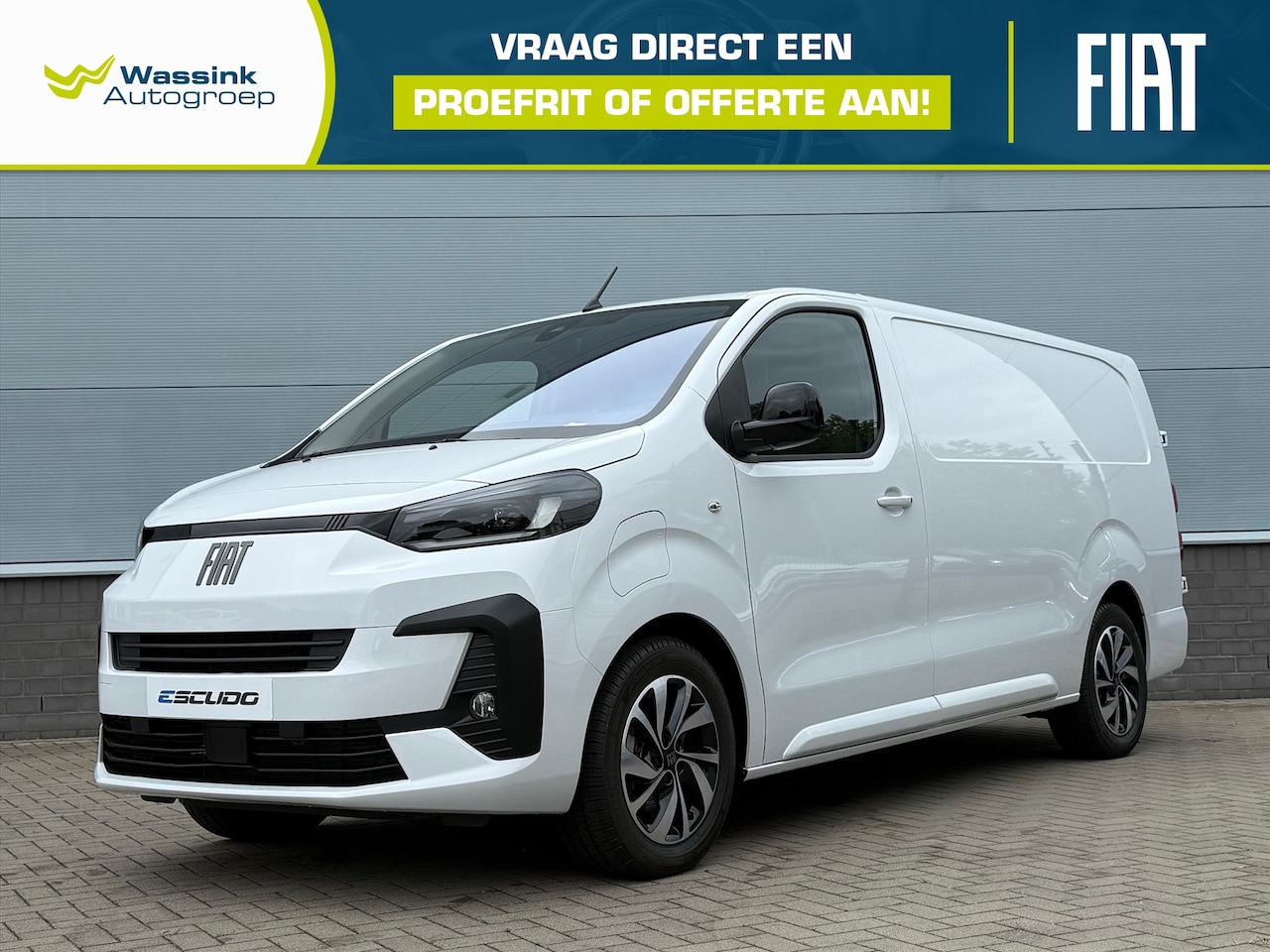 Fiat E-Scudo - GB EV 75kWh 136pk L3 | Apple Carplay/Android Auto | LED | Lichtmetalen velgen | Direct lev - AutoWereld.nl