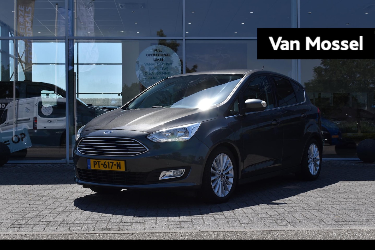 Ford C-Max - 1.0 Titanium | Cruise Control | Trekhaak | Parkeersensoren V + A | Navigatie | - AutoWereld.nl