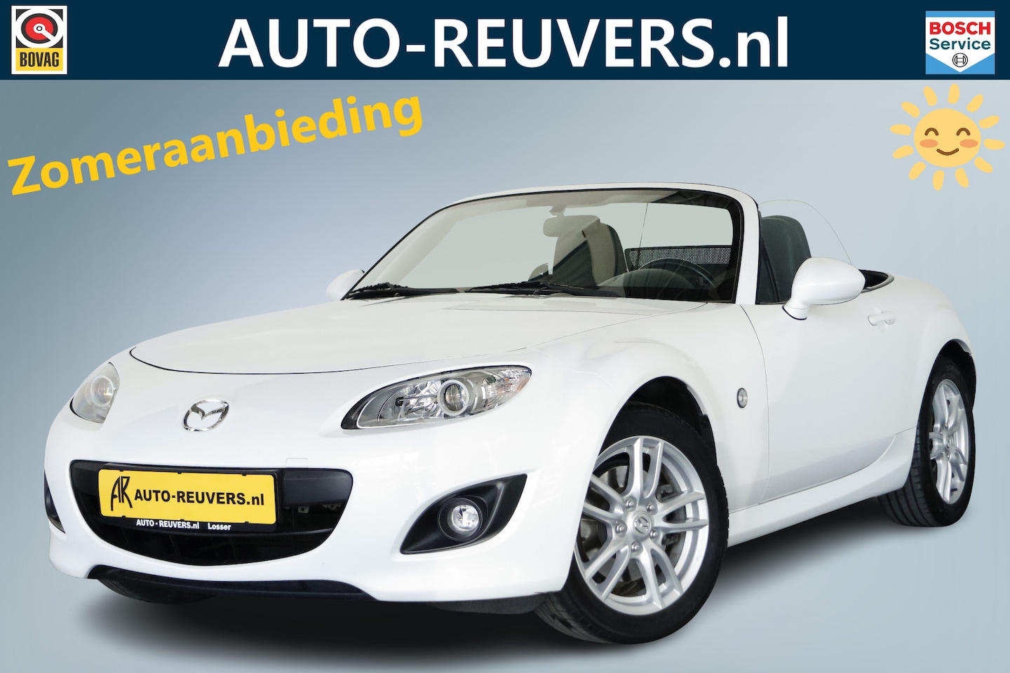 Mazda MX-5 - 1.8 TS+ (Facelift) / Leder / Opendak / BOSE / Airco - AutoWereld.nl