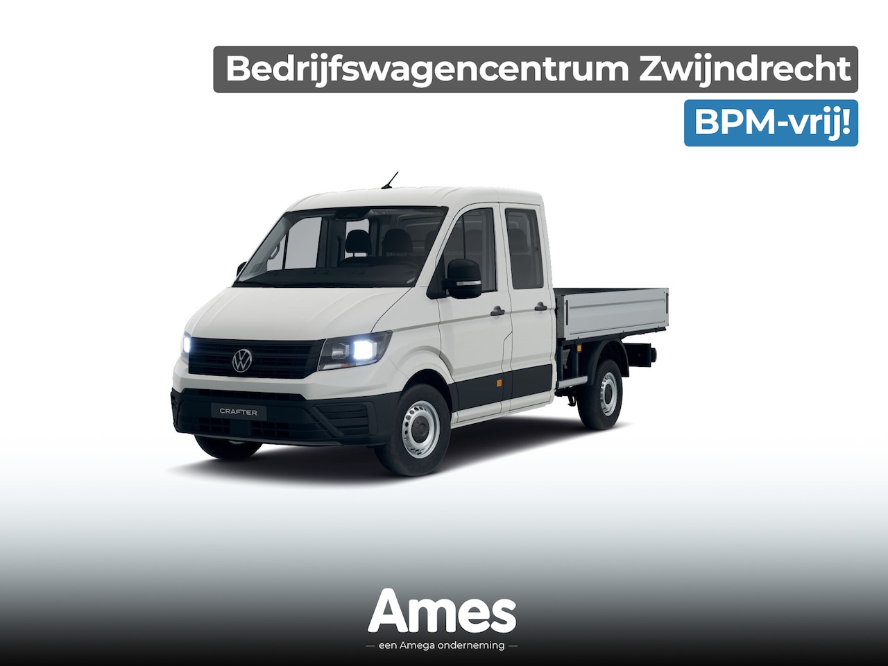 Volkswagen Crafter - 35 2.0 TDI L3 DC 140 PK Hand | App Connect | PDC | 7 Zits - AutoWereld.nl