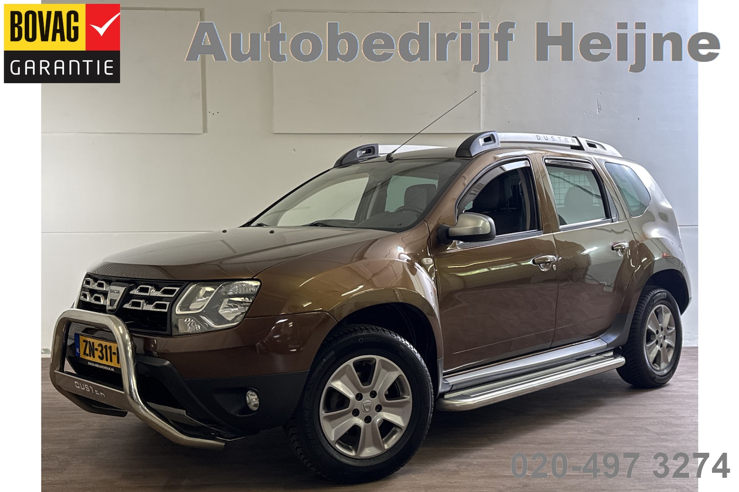 Dacia Duster - 1.2 TCe 4x2 PRESTIGE LEDER/NAVI/TREKHAAK - AutoWereld.nl