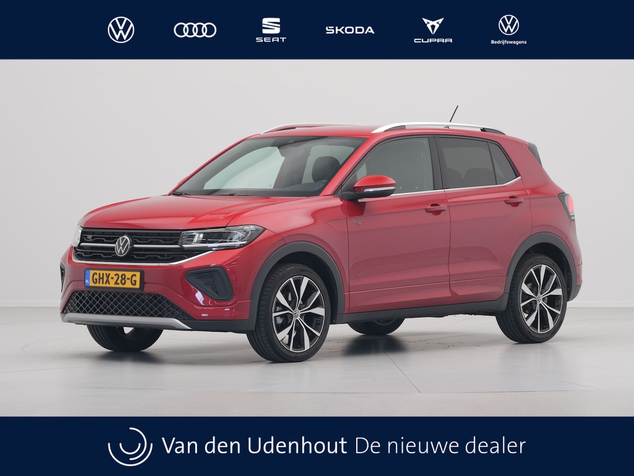 Volkswagen T-Cross - 1.5 TSI 150pk DSG R-Line Business Navi via App Camera Stoelverwarming Acc - AutoWereld.nl